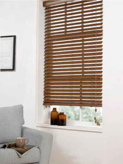 Hamilton Mcbride Faux Wooden Venetian Blind